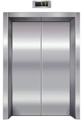 elevador fechado